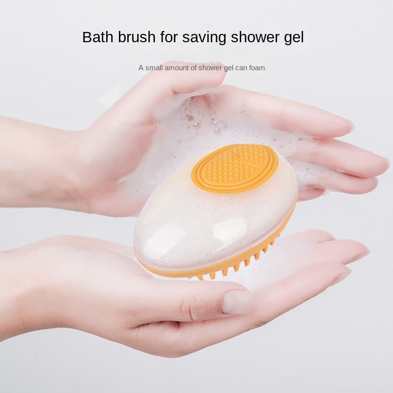 2-in-1 Pet Spa Massage Comb - Soft Silicone Bath Brush for Dogs and Cats, Grooming and Cleaning Tool