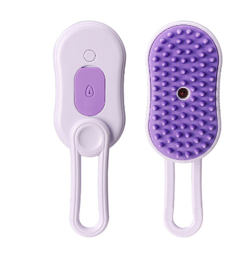 Cat Steam Brush Steamy Dog Brush 3 in 1 Electric Spray for massaging