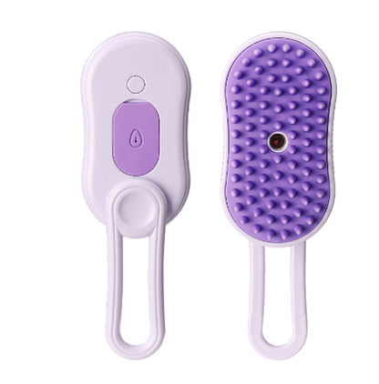 Cat Steam Brush Steamy Dog Brush 3 in 1 Electric Spray for massaging