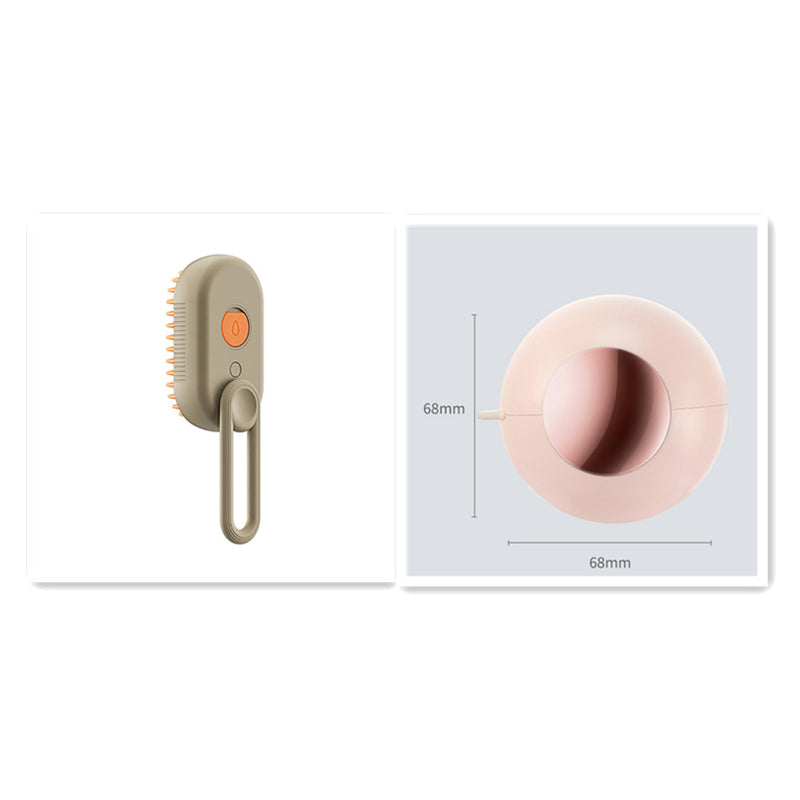 Cat Steam Brush Steamy Dog Brush 3 in 1 Electric Spray for massaging