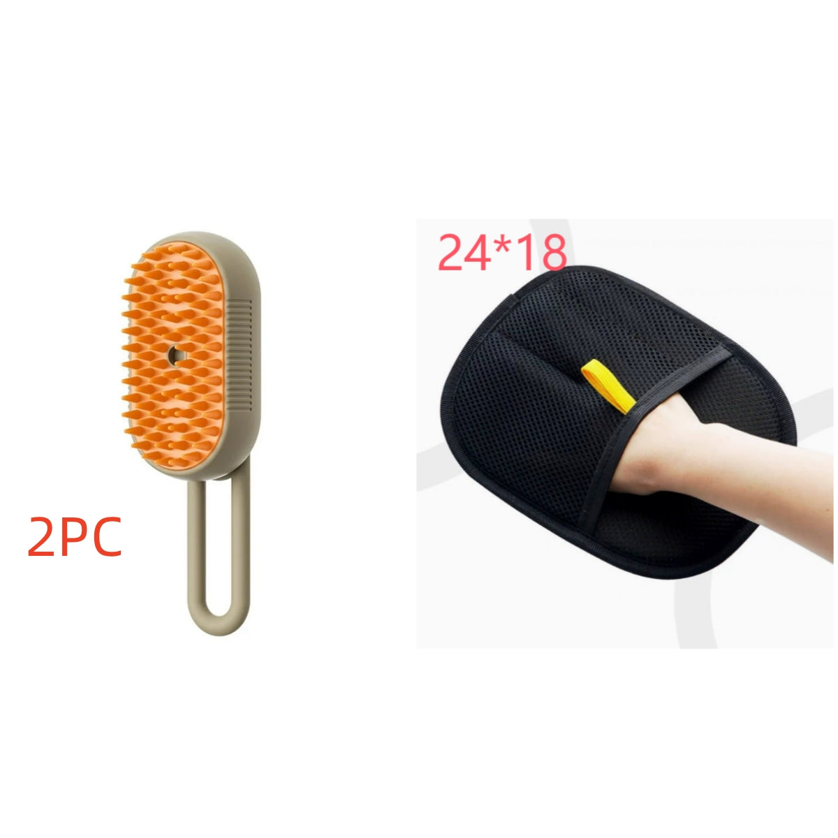 Cat Steam Brush Steamy Dog Brush 3 in 1 Electric Spray for massaging
